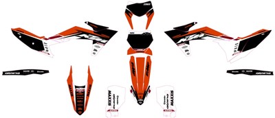 Graphic Decal kit For 24/25 KTM EXC-EXCF-XCW-XCWF and  2023-2024 XC-SX/XCF-SXF
