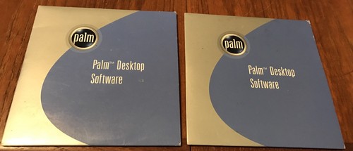 2 Palm Desktop Software Disks Original Installation Disks 2000