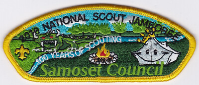 JSP - SAMOSET COUNCIL - 2010 NATIONAL JAMBOREE - YEL BORDER