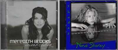 2 CDs - Meredith Brooks - Deconstruction - Enhanced CD / Nina Storey - Shades