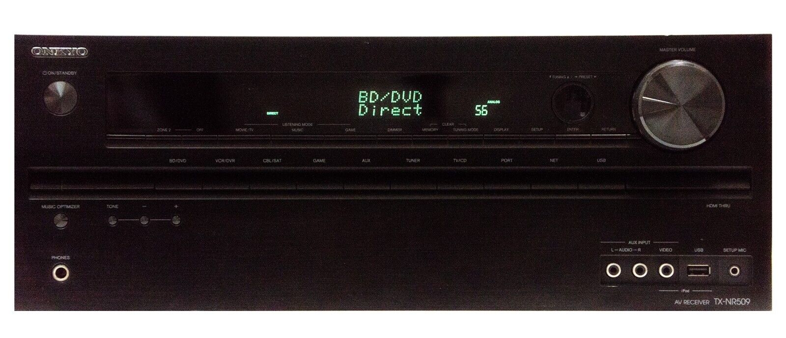 Onkyo TX-NR509 5.1 Channel Network A/V Receiver Tested/Works Onkyo TX-NR509 5.1 Channel Network A/V Receiver Tested/Works