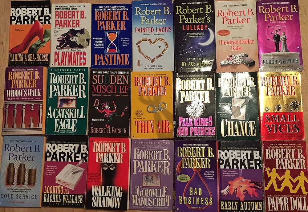 【12冊セット】Robert B. Parker Spenser Complete Set Series of 50 Spenser books by Robert B. Parker