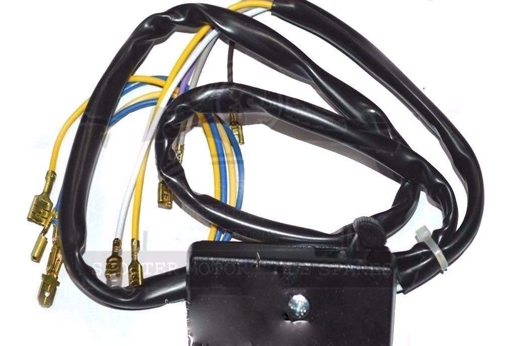 Vespa Light Switch 12V Conversion Vespa 50 Special PX P Series 