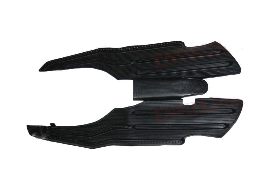 Lambretta Complete Floor Foot Black Rubber Mat GP SX TV 150 175 200 