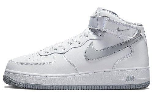 Nike Air Force 1 Mid '07 White Wolf Grey - DV0806-100 | eBay