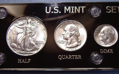 1946 MINT SILVER SET U.S. COINS CHOICE to GEM BRILLIANT UNCIRCULATED SUPER NICE