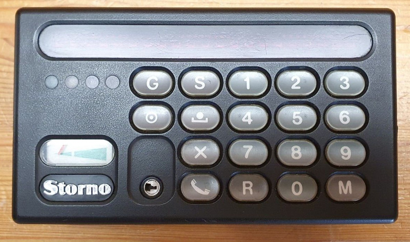 Oldtimer Autotelefon Bedienteil B-Netz Storno Cb 220-01 Ftz C35 05084