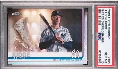 Aaron Judge, Giancarlo Stanton Topps Baseball Card - Read Description!
