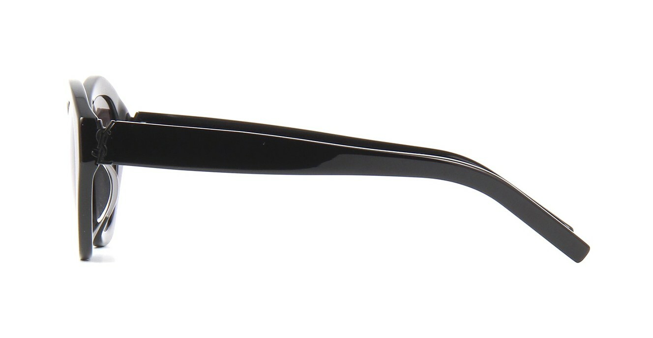 Pre-owned Saint Laurent Sl 557 Shade Havana/green (002) Sunglasses