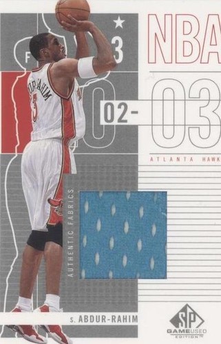 2002-03 SP Game Used Edition - Shareef Abdur-Rahim #1