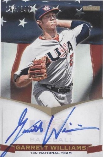 2012 Panini USA Baseball National Team - Garrett Williams #GW