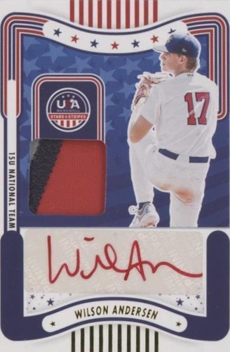 2024 Panini Stars and Stripes - Wilson Andersen #SM-WA