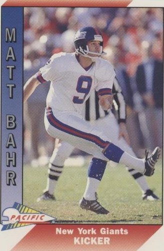 1991 Pacific Matt Bahr #359