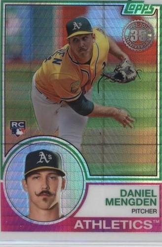 2018 Topps - Daniel Mengden #136
