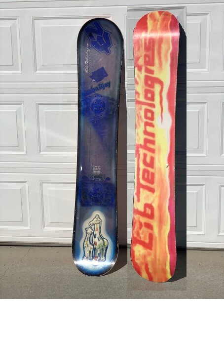 Lib Tech David Lee 162cm Twin Giraffe Snowboard | eBay