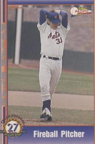 1993 Pacific Nolan Ryan Texas Express 27 Seasons - Nolan Ryan #5