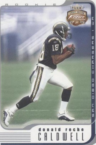 2002 Fleer Focus Jersey Edition Reche Caldwell #144