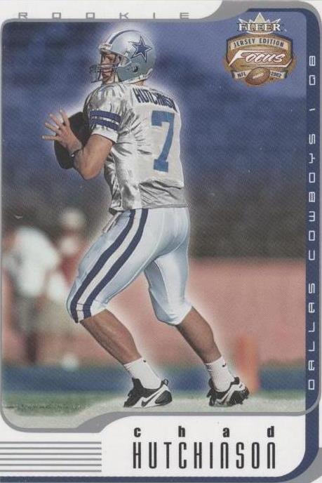 2002 Fleer Focus Jersey Edition Chad Hutchinson #127