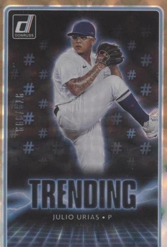 2021 Panini Donruss - Julio Urias #TR7