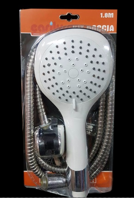 Kit Bagno Doccetta Doccino Soffione Doccia Con Laccio 1,8m e Staffa 52118A dfh