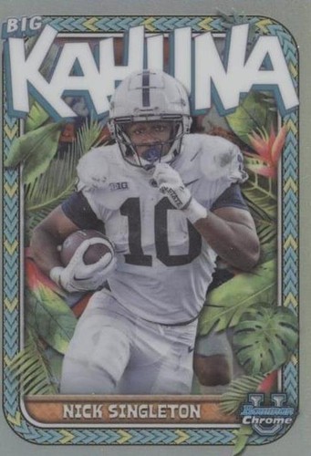 2023 Bowman University Chrome Nick Singleton #TBK-16