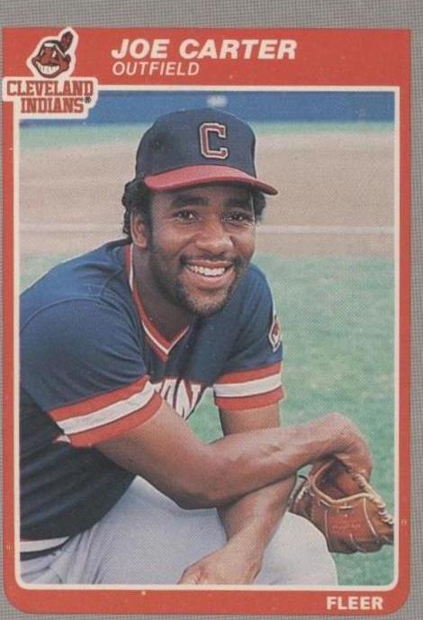 1985 Fleer - Joe Carter #443