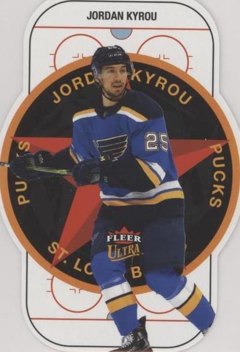 2021-22 Upper Deck Fleer Ultra - Jordan Kyrou #80