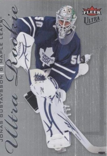 2009-10 Fleer Ultra - Jonas Gustavsson #256