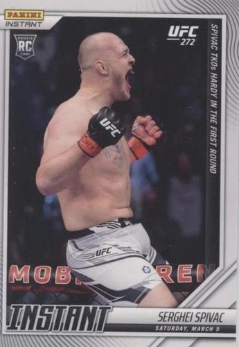 2022 Panini Instant UFC - Serghei Spivac #17