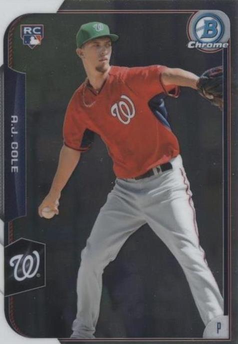 2015 Bowman Chrome - A.J. Cole #166