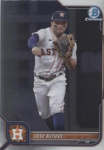 2022 Bowman Chrome - Jose Altuve #9