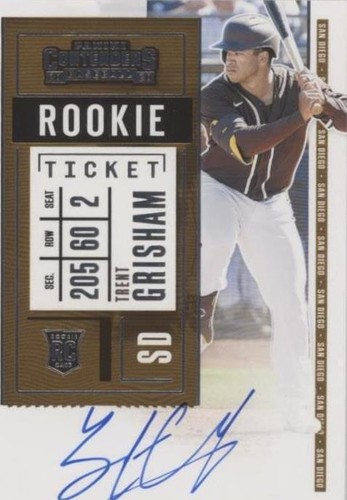 2020 Panini Contenders - Trent Grisham #126