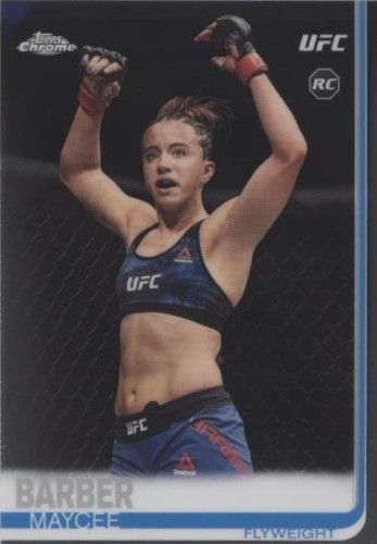 2019 Topps Chrome UFC - Maycee Barber #56