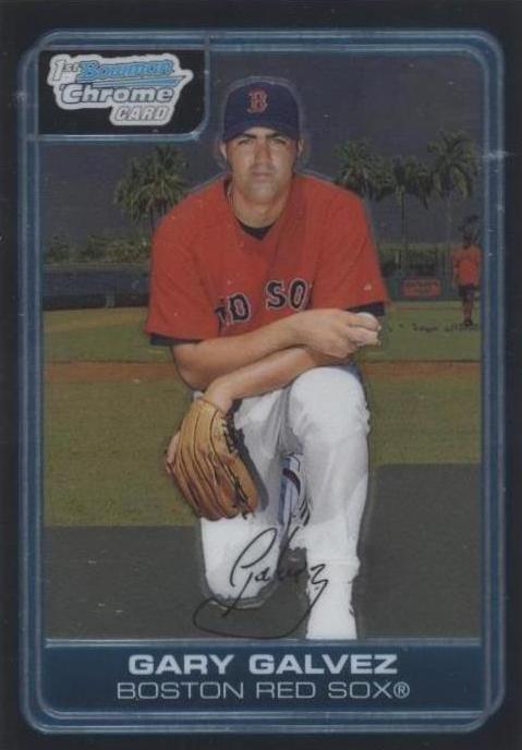 2006 Bowman Chrome - Gary Galvez #BC157