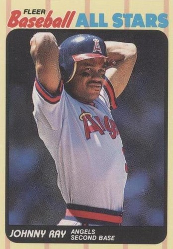 1989 Fleer Baseball All Stars - Johnny Ray #33
