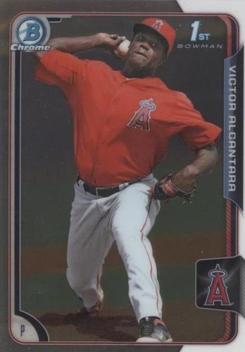 2015 Bowman - Victor Alcantara #BCP128
