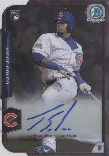 2015 Bowman Chrome - Jorge Soler #BCAR-JSO