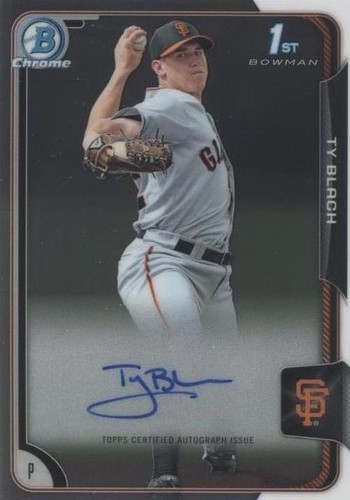 2015 Bowman - Ty Blach #BCAP-TBL