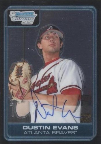2006 Bowman Draft Picks & Prospects - Dustin Evans #DP81