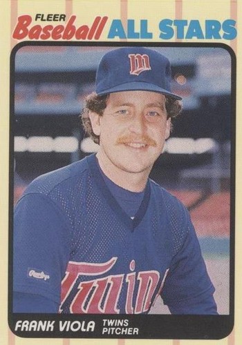 1989 Fleer Baseball All Stars - Frank Viola #43