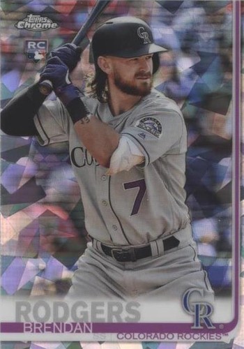 2019 Topps Chrome Sapphire Edition - Brendan Rodgers #678