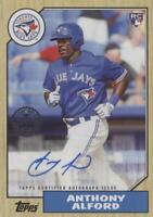 2017 Topps Update Series - Anthony Alford #87A-AA