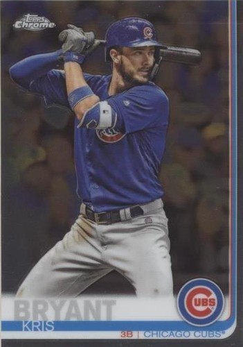 2019 Topps Chrome - Kris Bryant #25