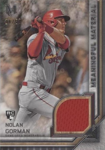2023 Topps Museum Collection - Nolan Gorman #MMR-NG