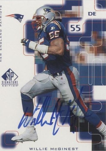 1999 SP Signature Edition Willie McGinest #WM