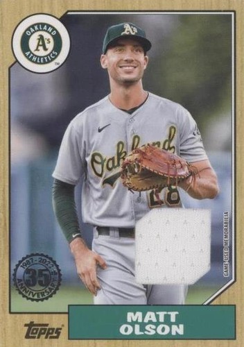 2022 Topps Series 2 - Matt Olson #87BR-MO