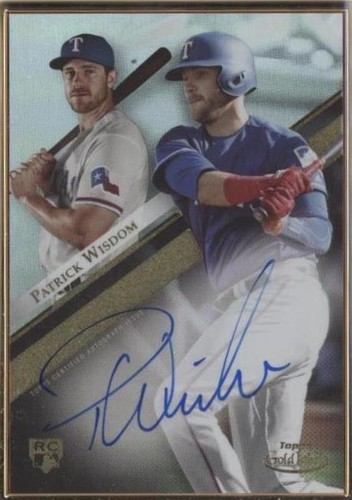 2019 Topps Gold Label - Patrick Wisdom #GLA-PW