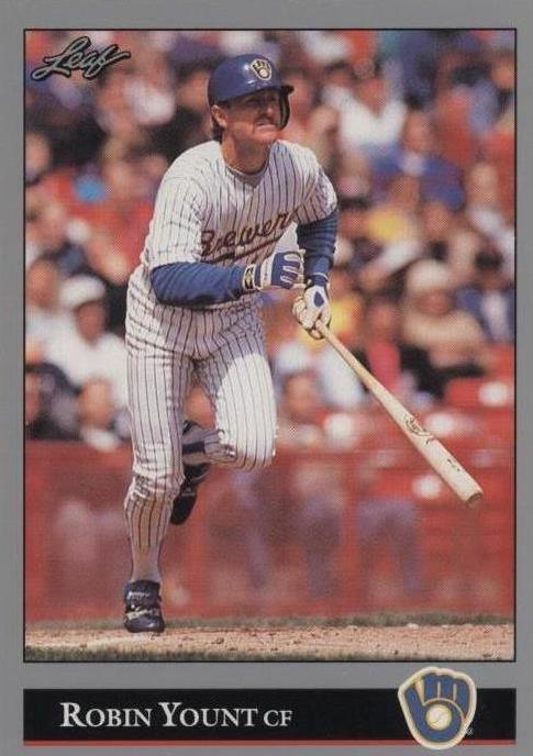 Hoja 1992 - Robin Yount #20