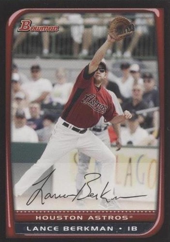 2008 Bowman - Lance Berkman #49