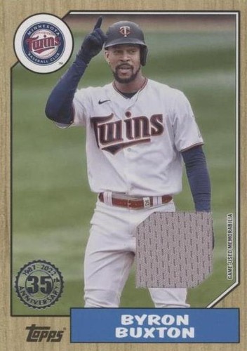 2022 Topps Series 1 - Byron Buxton #87R-BB